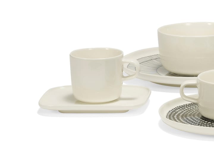 Oiva plate small 15x12 cm, white Marimekko