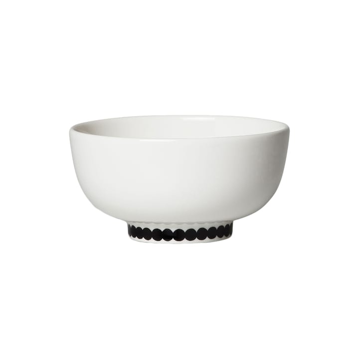 Oiva Räsymatto bowl 3 dl, black and white Marimekko