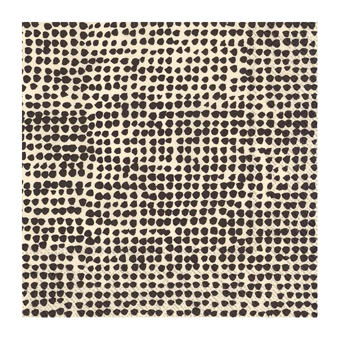 Orkanen napkin 33x33 cm 20-pack, Linen black Marimekko