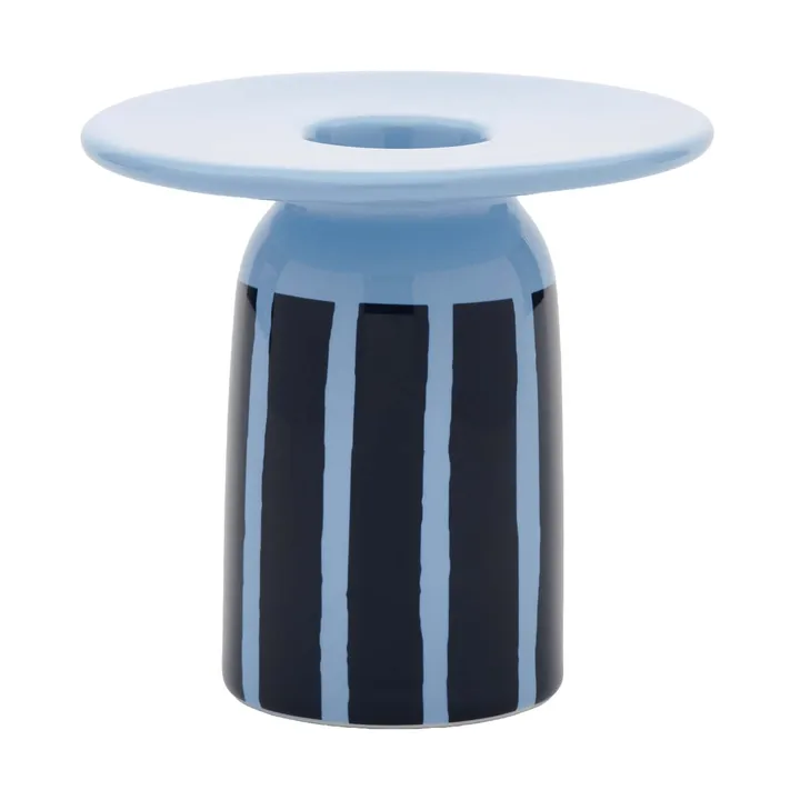 Piccolo candle holder - Light blue-petrol, 8 cm - Marimekko