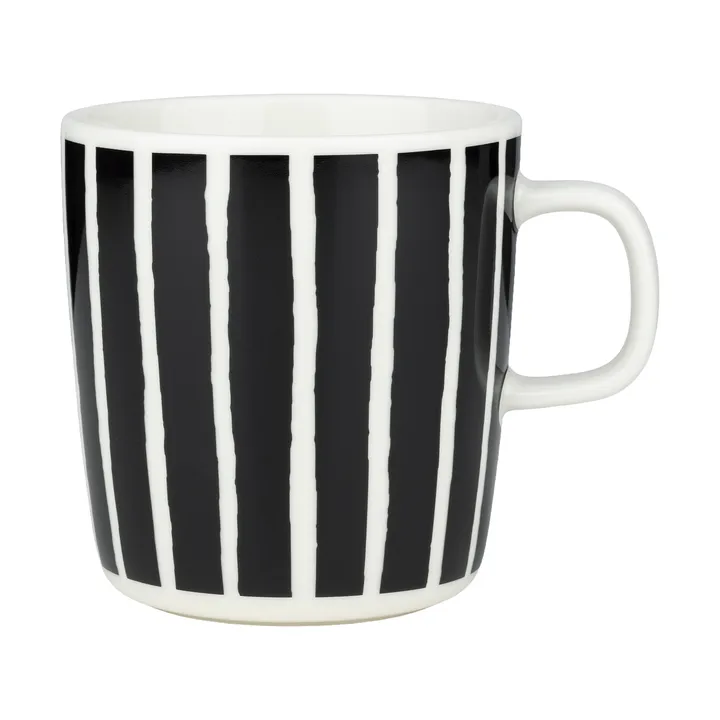 Piccolo mug 40 cl - Black-White - Marimekko