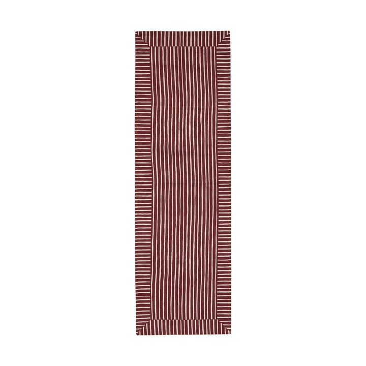 Piccolo table runner 42x139 cm - Burgundy - Marimekko