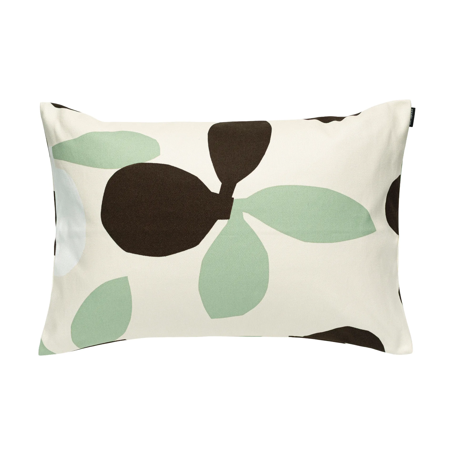 Pieni Omppo cushion cover, White, green, 40x60 cm Marimekko