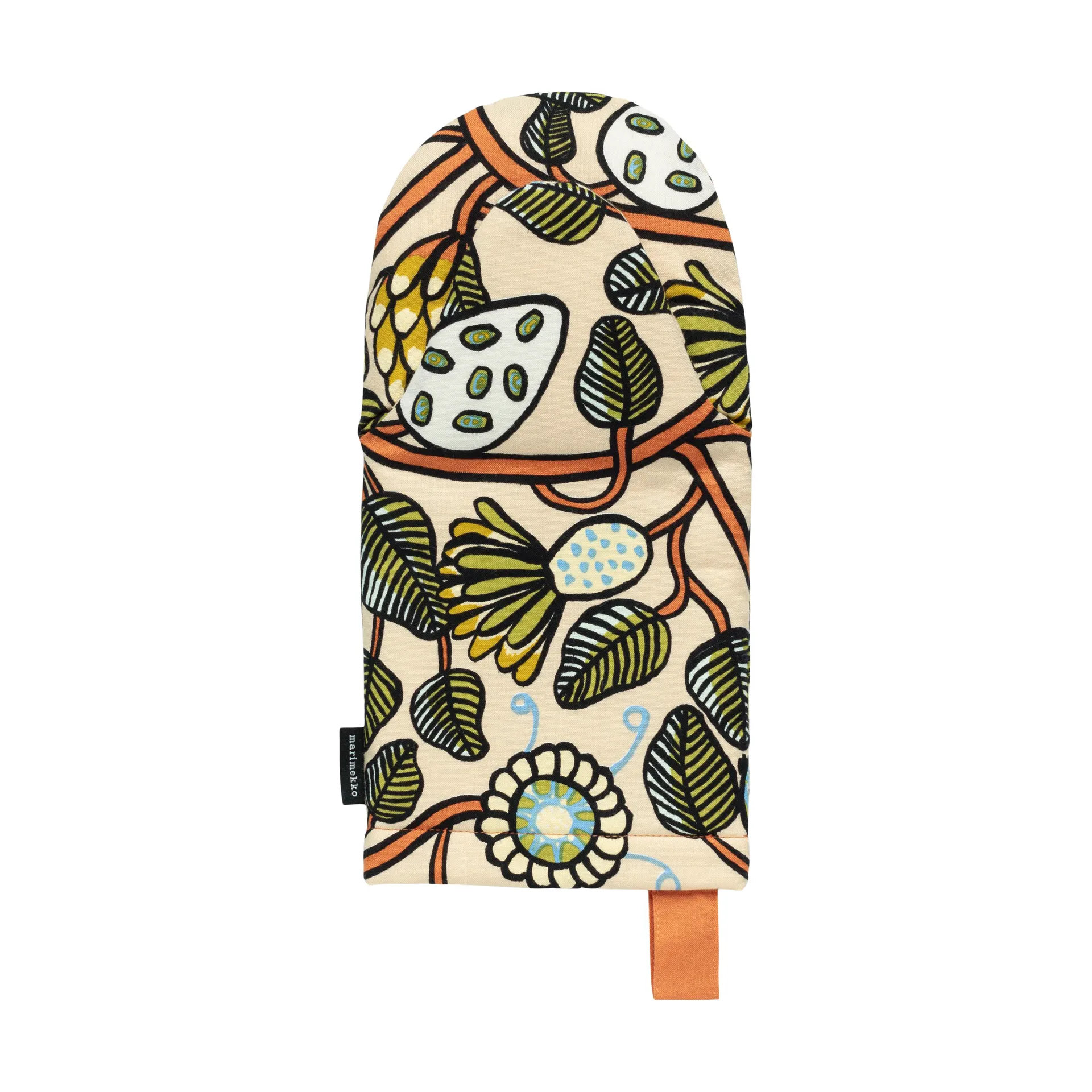 Pieni Tiara oven mitt, Beige Marimekko
