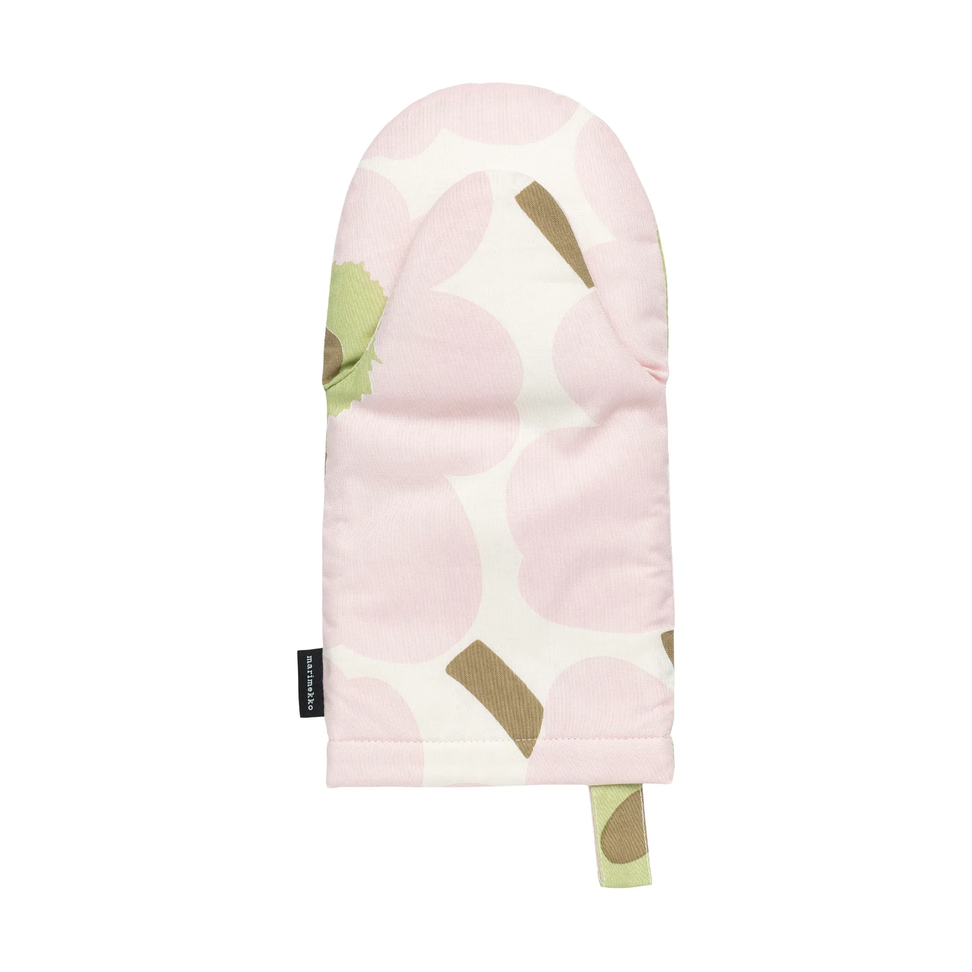 Pieni Unikko oven mitt, Off white-pink-pear-sand Marimekko