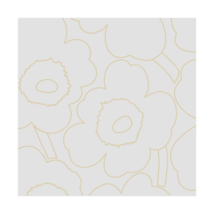 Piirto Unikko napkin 33x33 cm 20-pack - Cream Gold - Marimekko