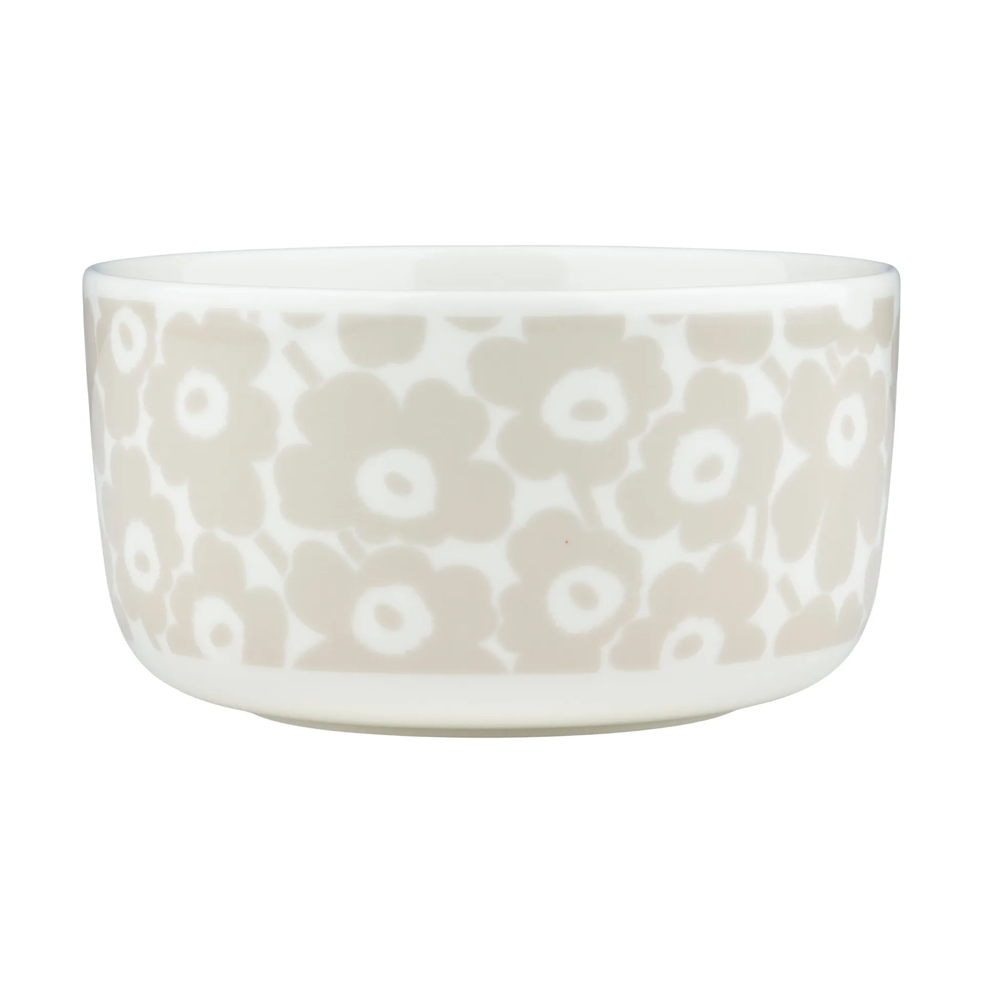 Pikkuinen Unikko bowl, White-straw Marimekko