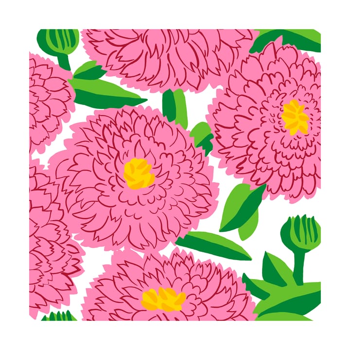 Primavera napkin 33x33 cm 20-pack - Pink - Marimekko
