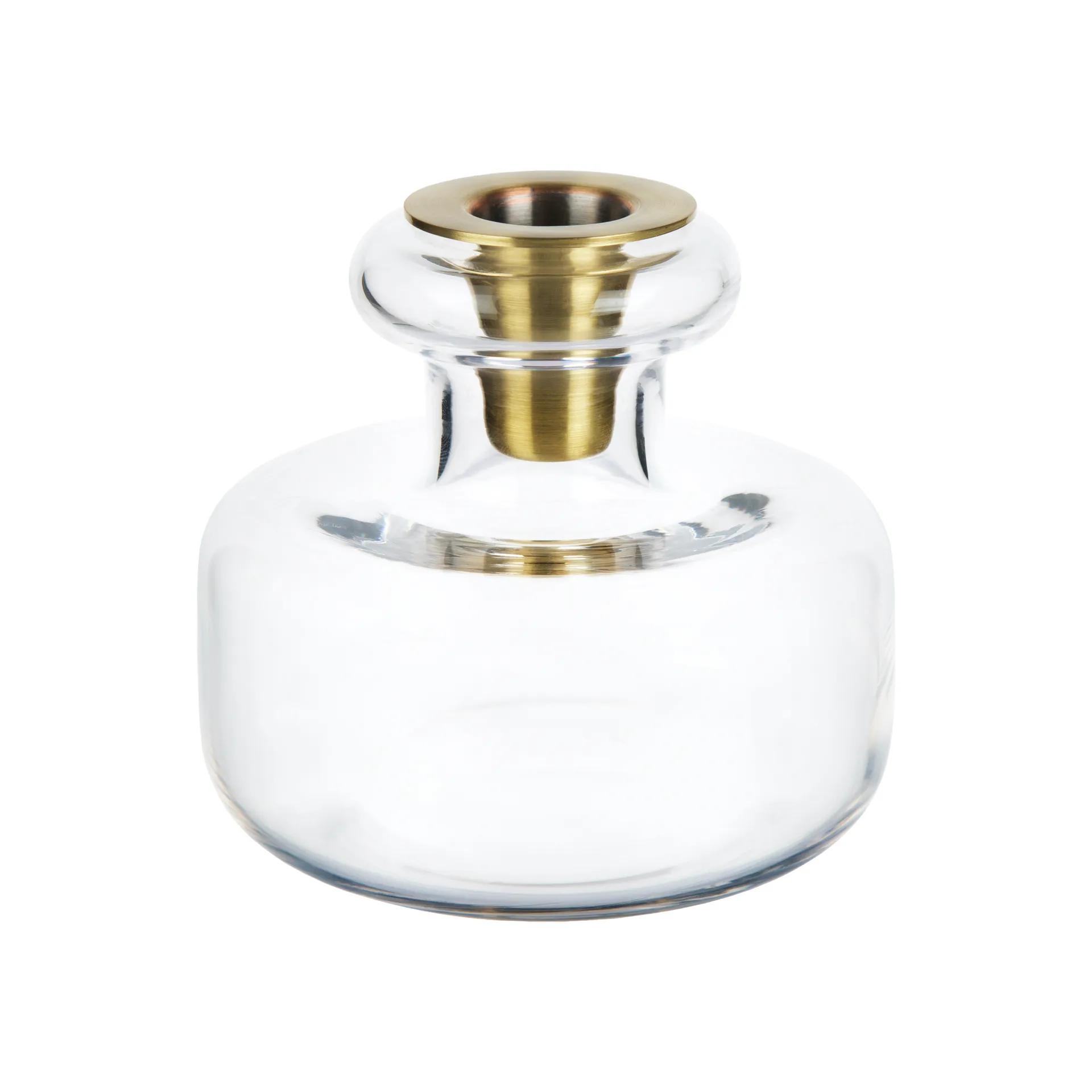 Puteli candle holder Ø10,5 cm, clear Marimekko