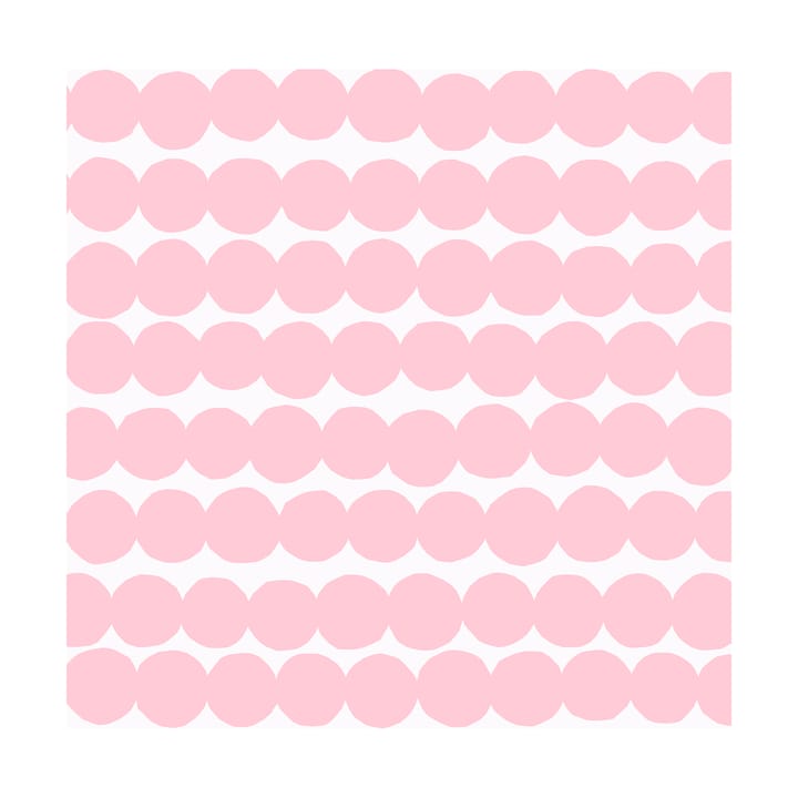 Räsymatto napkin 33x33 cm 20-pack - Light Pink - Marimekko