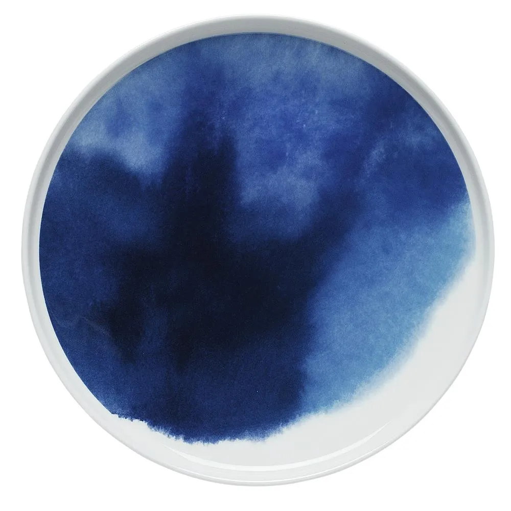 Sääpäiväkirja plate Ø 25 cm, blue Marimekko