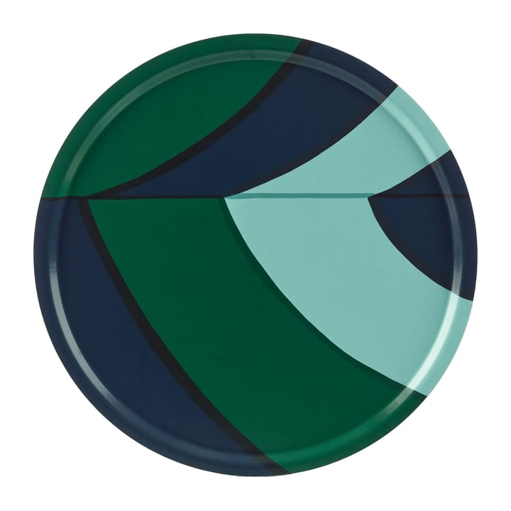 Savanni tray 65 cm, Green-blue-mint Marimekko