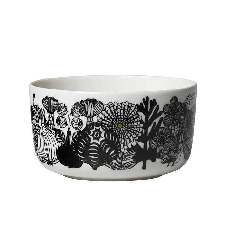 Siirtolapuutarha bowl 5 dl, black-white (Finland 100 years) Marimekko
