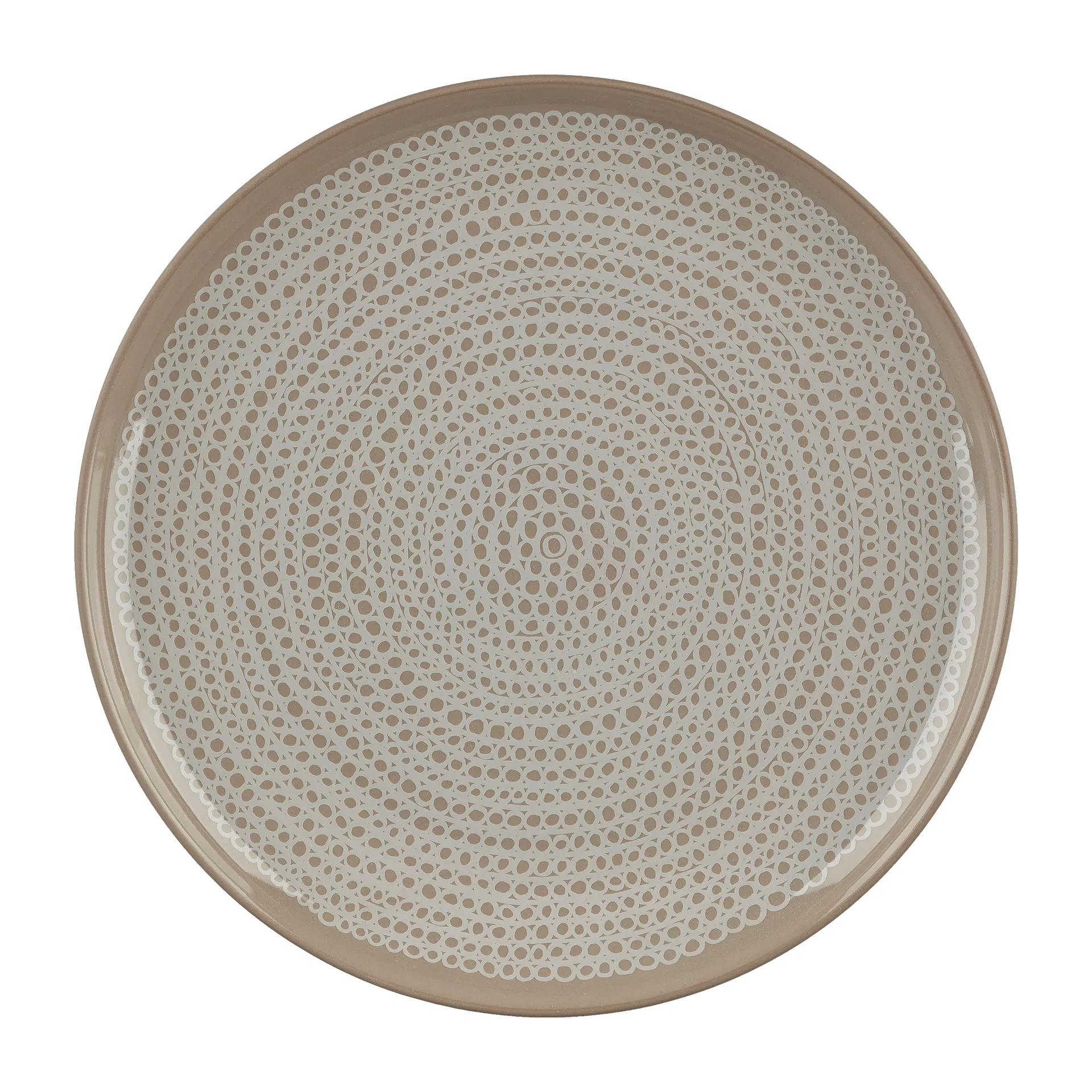 Siirtolapuutarha plate Ø 25 cm, Terra-white Marimekko