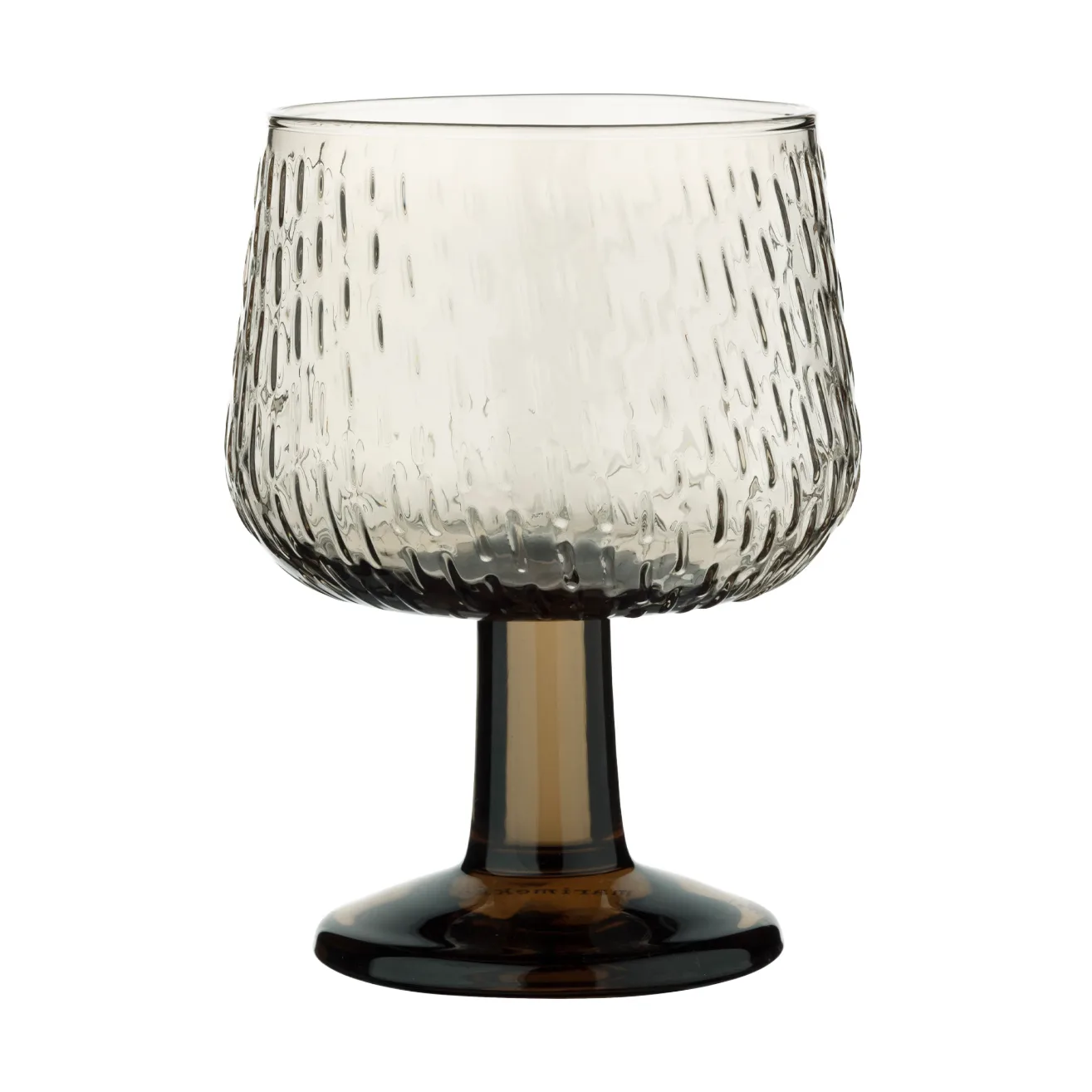Syksy wine glass 2,5 dl, Brown Marimekko