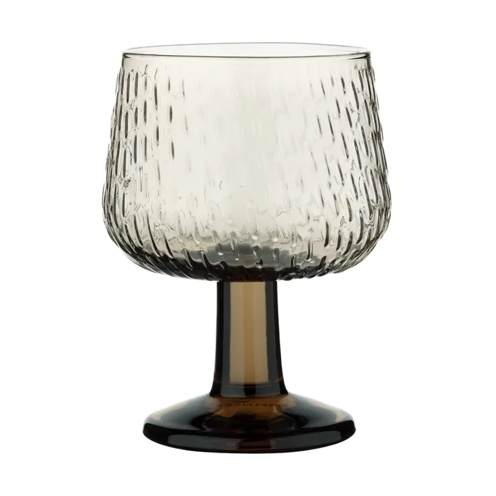 Syksy wine glass 2,5 dl - Brown - Marimekko
