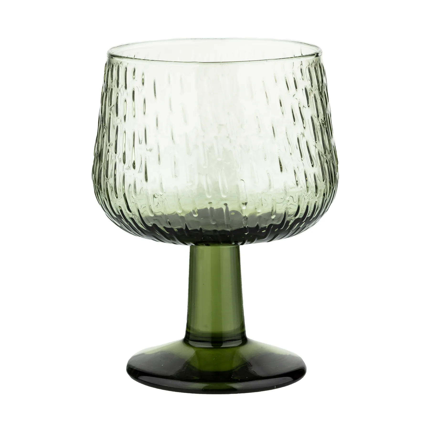 Syksy wine glass 2,5 dl, Olive Marimekko