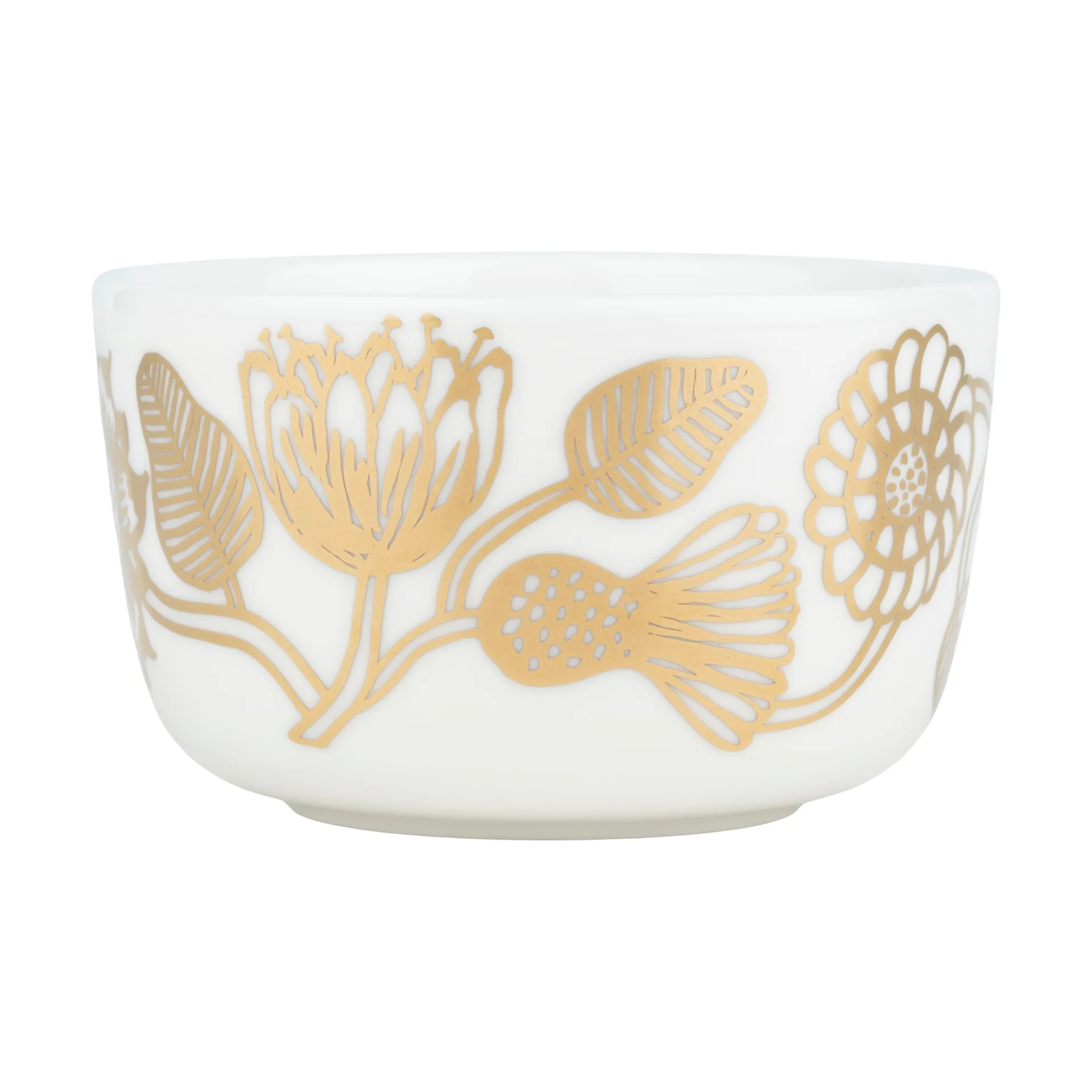 Tiara bowl 25 cl, White-gold Marimekko