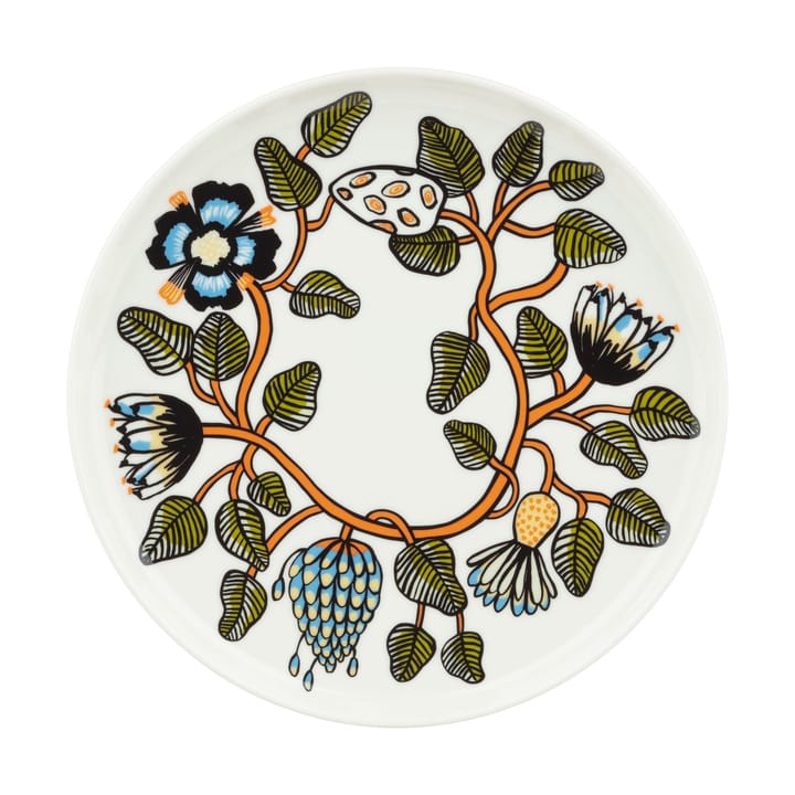 Tiara plate Ø25 cm - White - Marimekko
