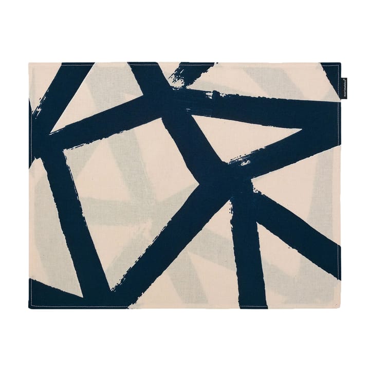 Ukkospilvi placemat 31x42 cm, Peach-dark blue Marimekko