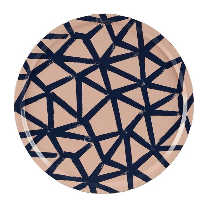 Ukkospilvi tray 46 cm, Powder-dark blue Marimekko