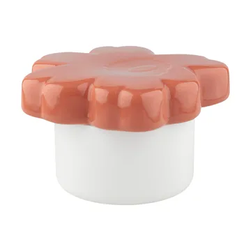 Unikko 60th Anniversary jar Ø19x11 cm - White-l. terra - Marimekko
