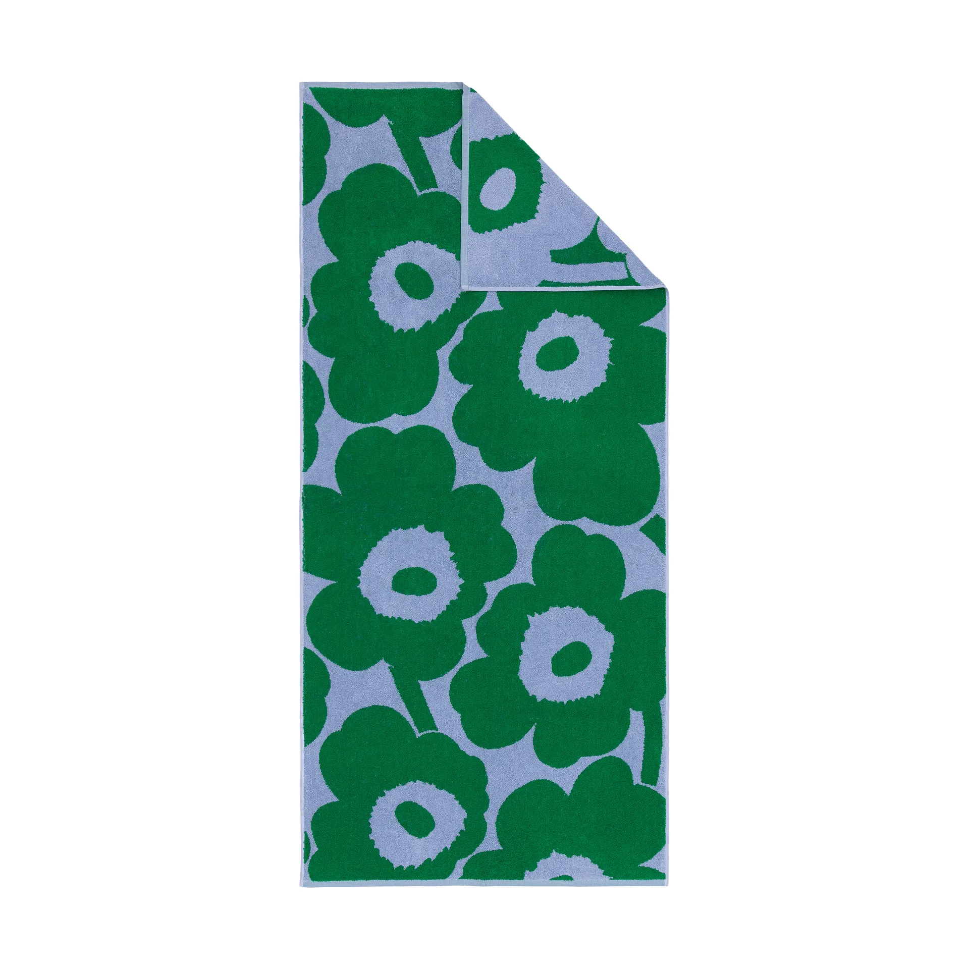 Unikko bath towel 70x150 cm, Light blue-green Marimekko