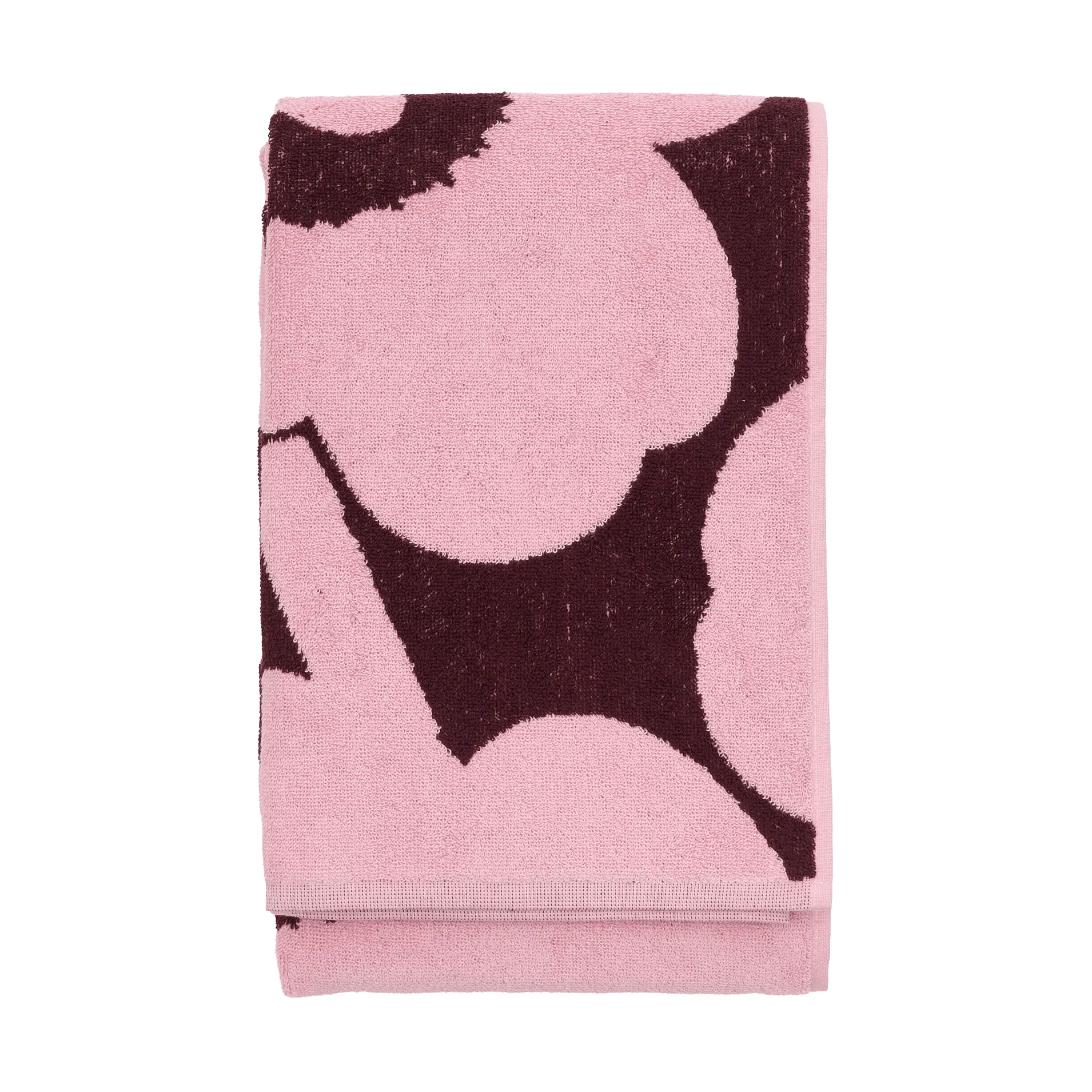 Unikko bath towel 70x150 cm, Plum-pink Marimekko