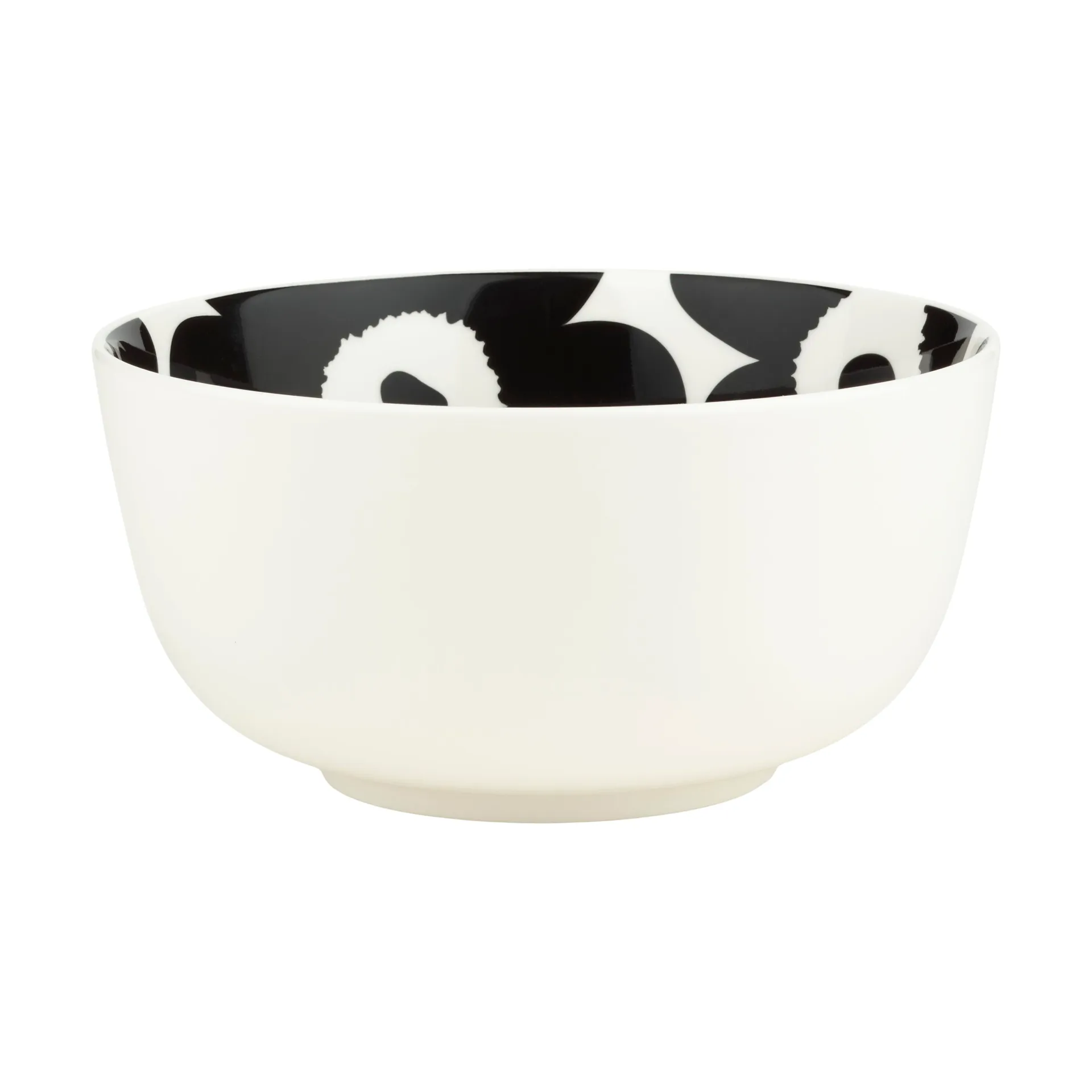 Unikko bowl 0.9 L, White-black Marimekko