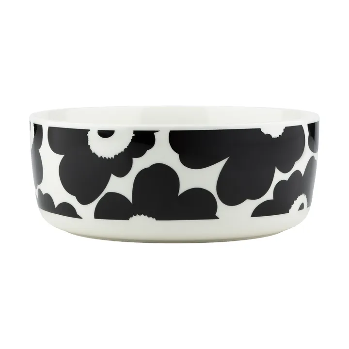 Unikko bowl 1.5 l - Black-White - Marimekko