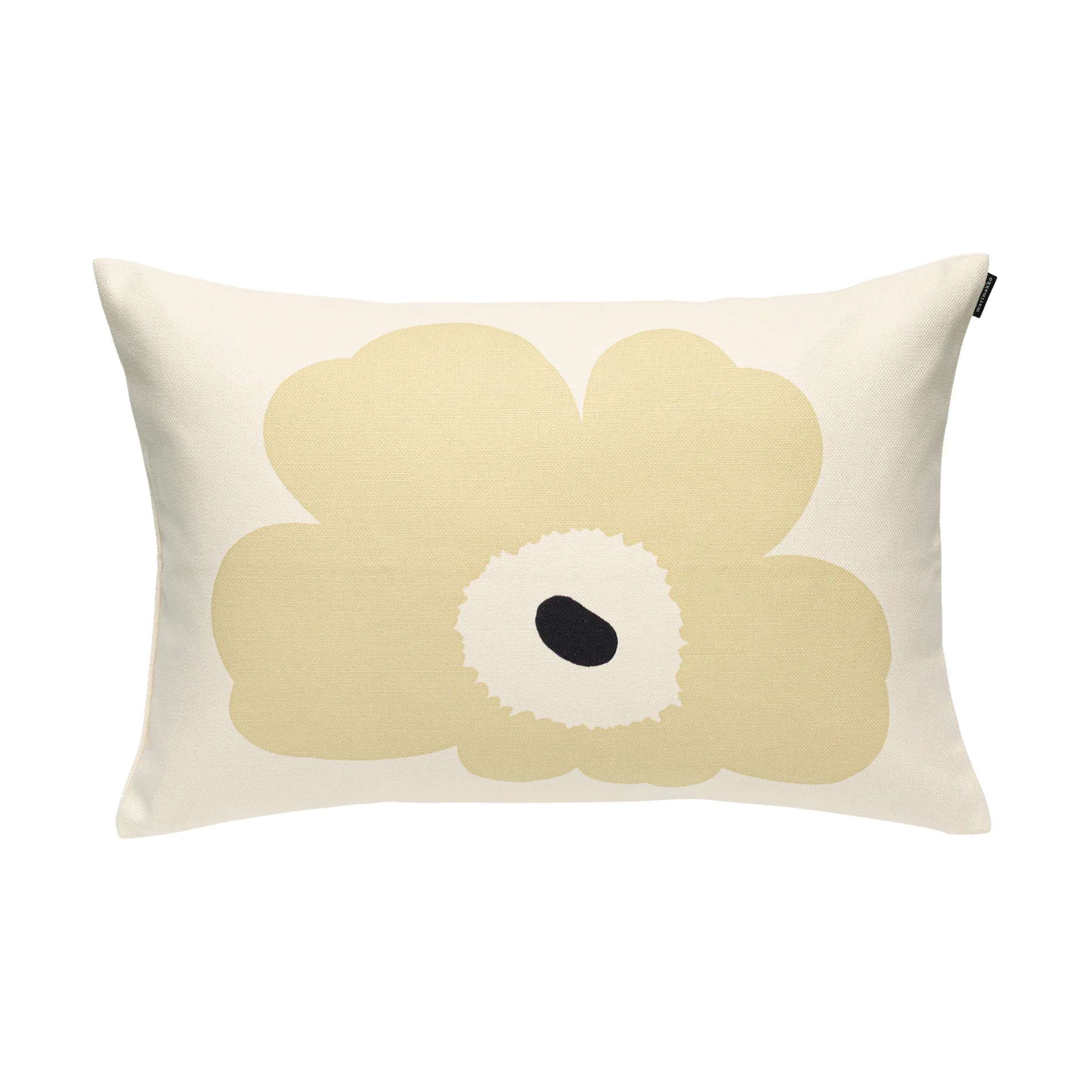 Unikko cushion cover 40x60 cm, White, light brown Marimekko