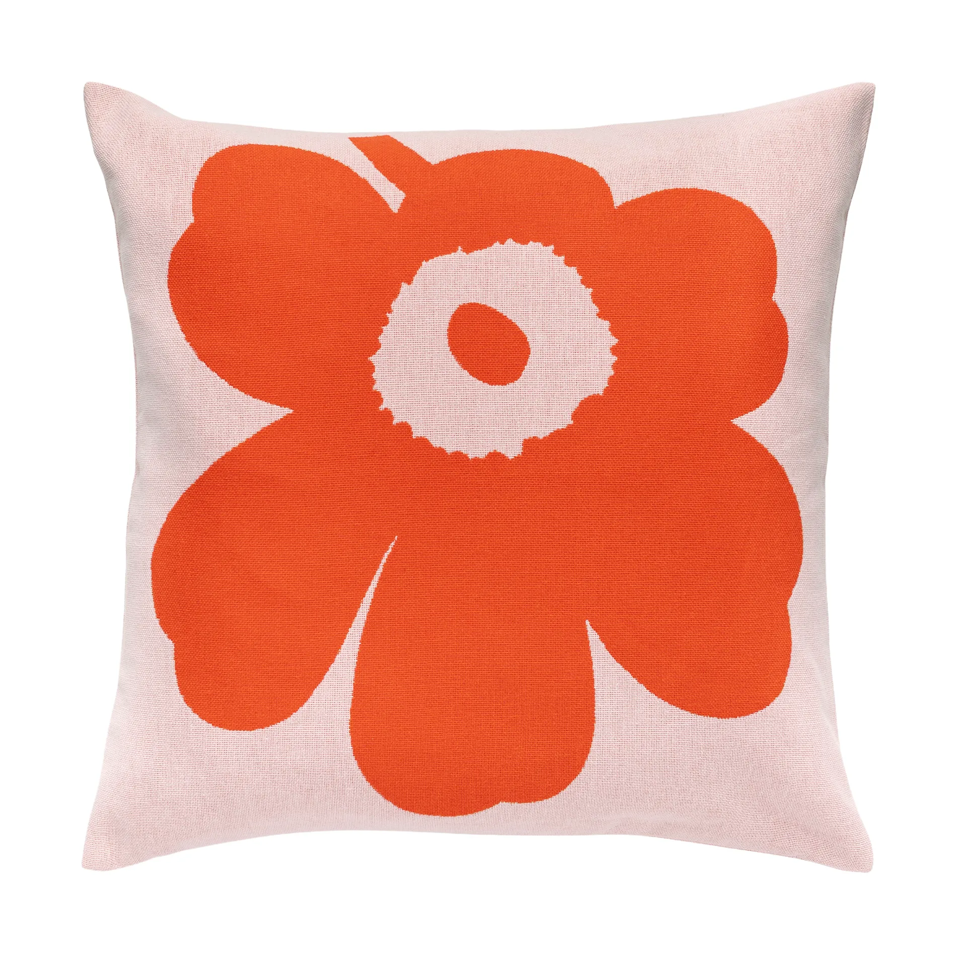 Unikko cushion cover 50x50 cm, Pink, orange red Marimekko