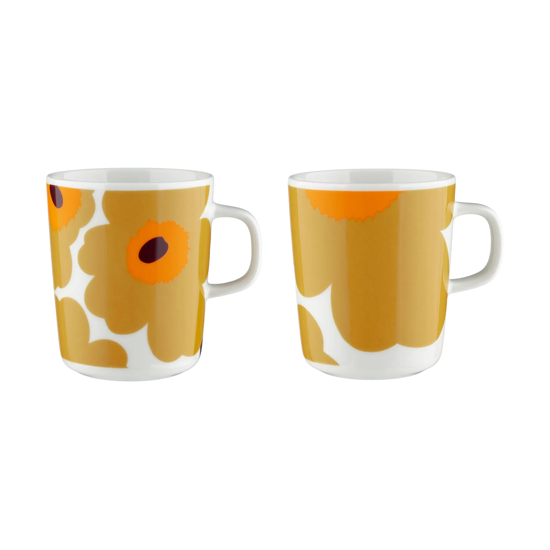 Unikko mug 2.5 dl 2 pack, White Marimekko
