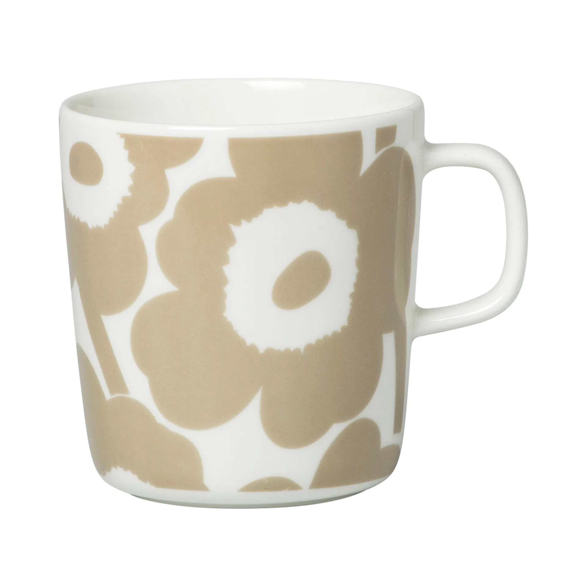 Unikko mug 40 cl, white-beige Marimekko