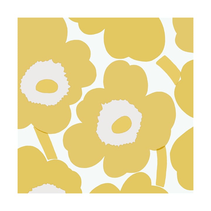 Unikko napkins 33x33 cm 20-pack - Gold - Marimekko