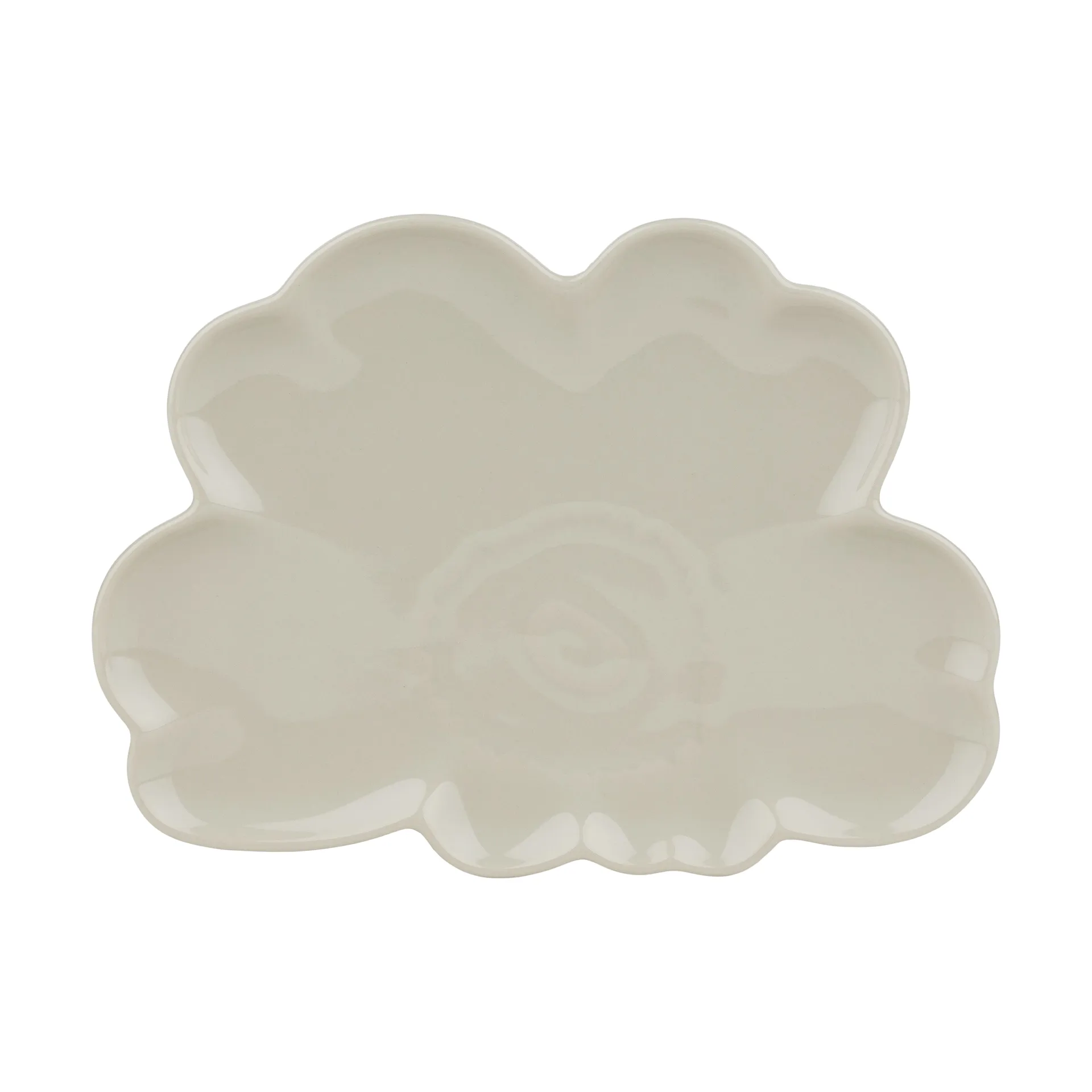 Unikko shape plate 19 cm, Stoneware Marimekko
