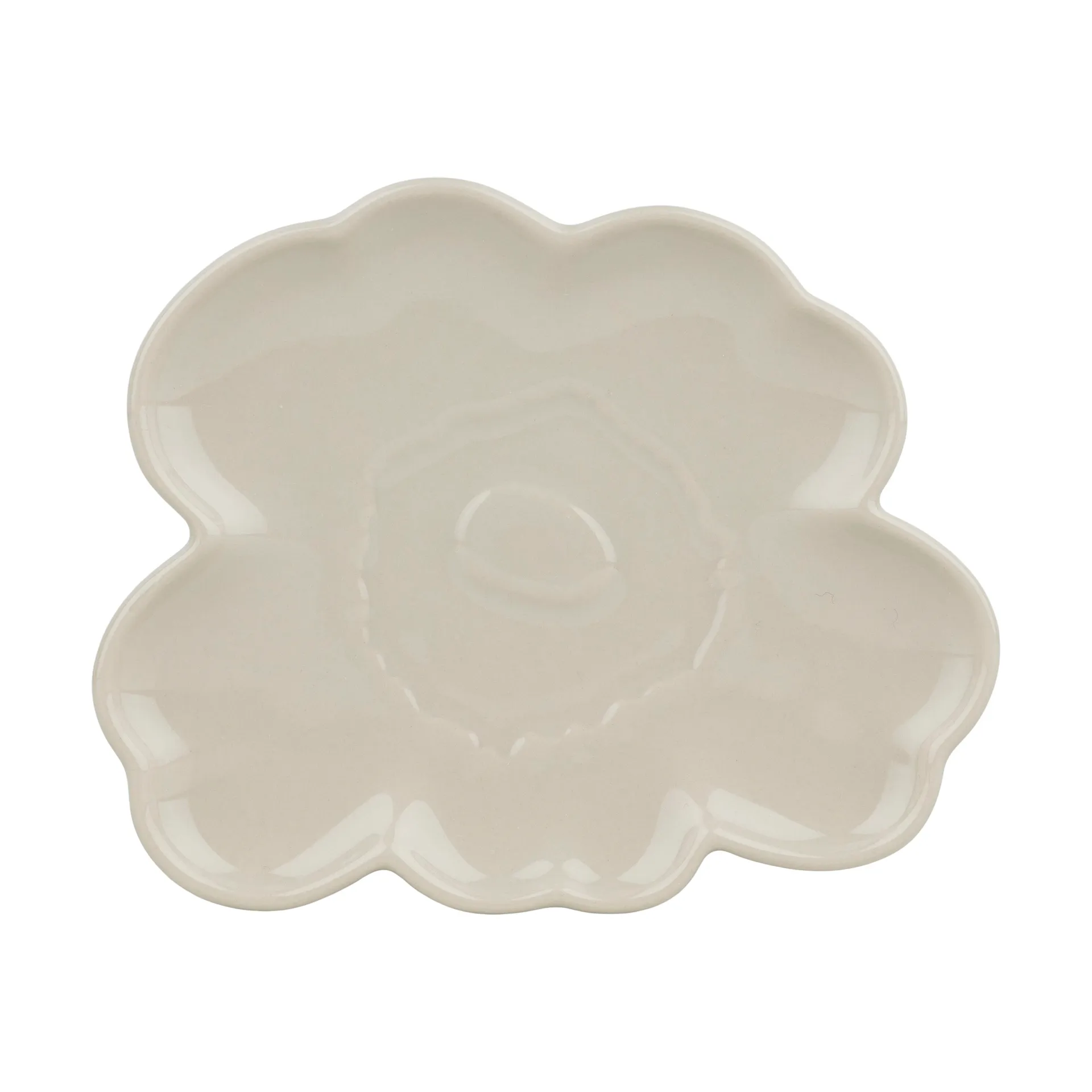 Unikko shape plate 19 cm, Stoneware Marimekko