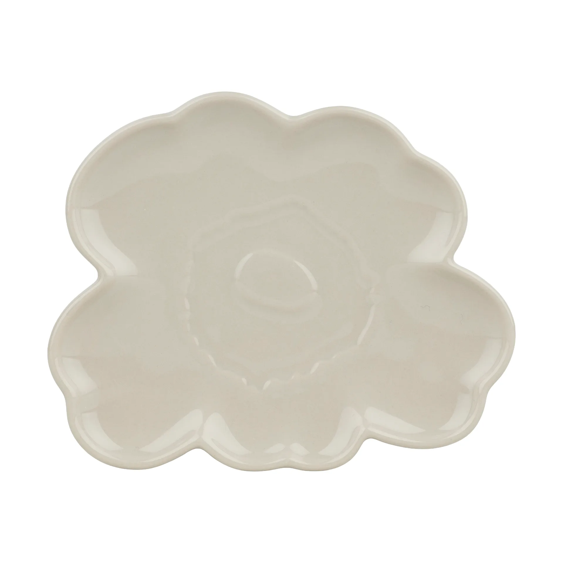 Unikko shape plate 19 cm, Stoneware Marimekko