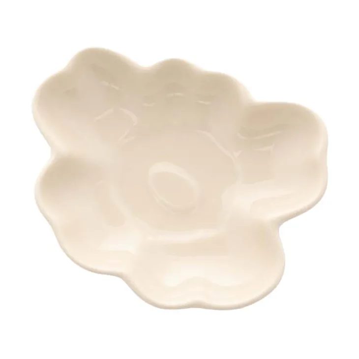 Unikko shape plate 9 cm, Beige Marimekko