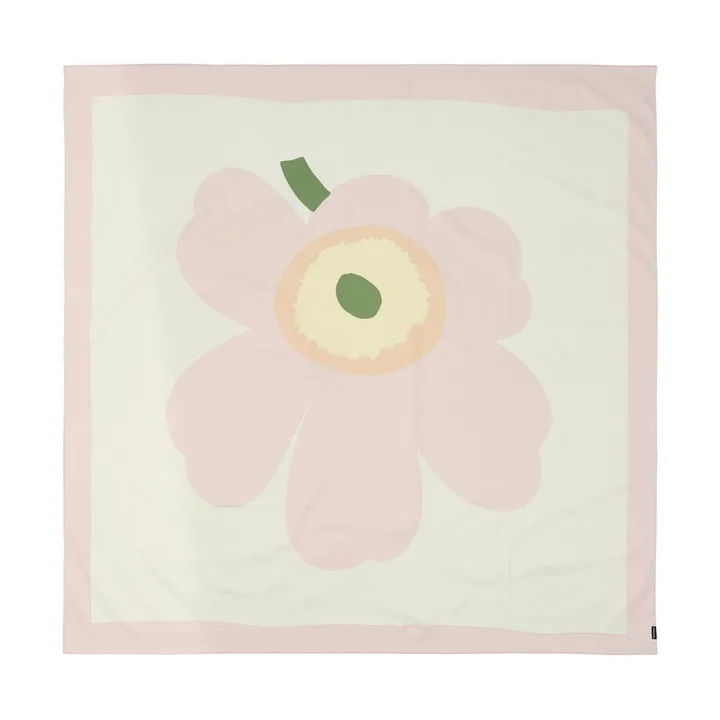 Unikko tablecloth - Pink, 140x140 cm - Marimekko