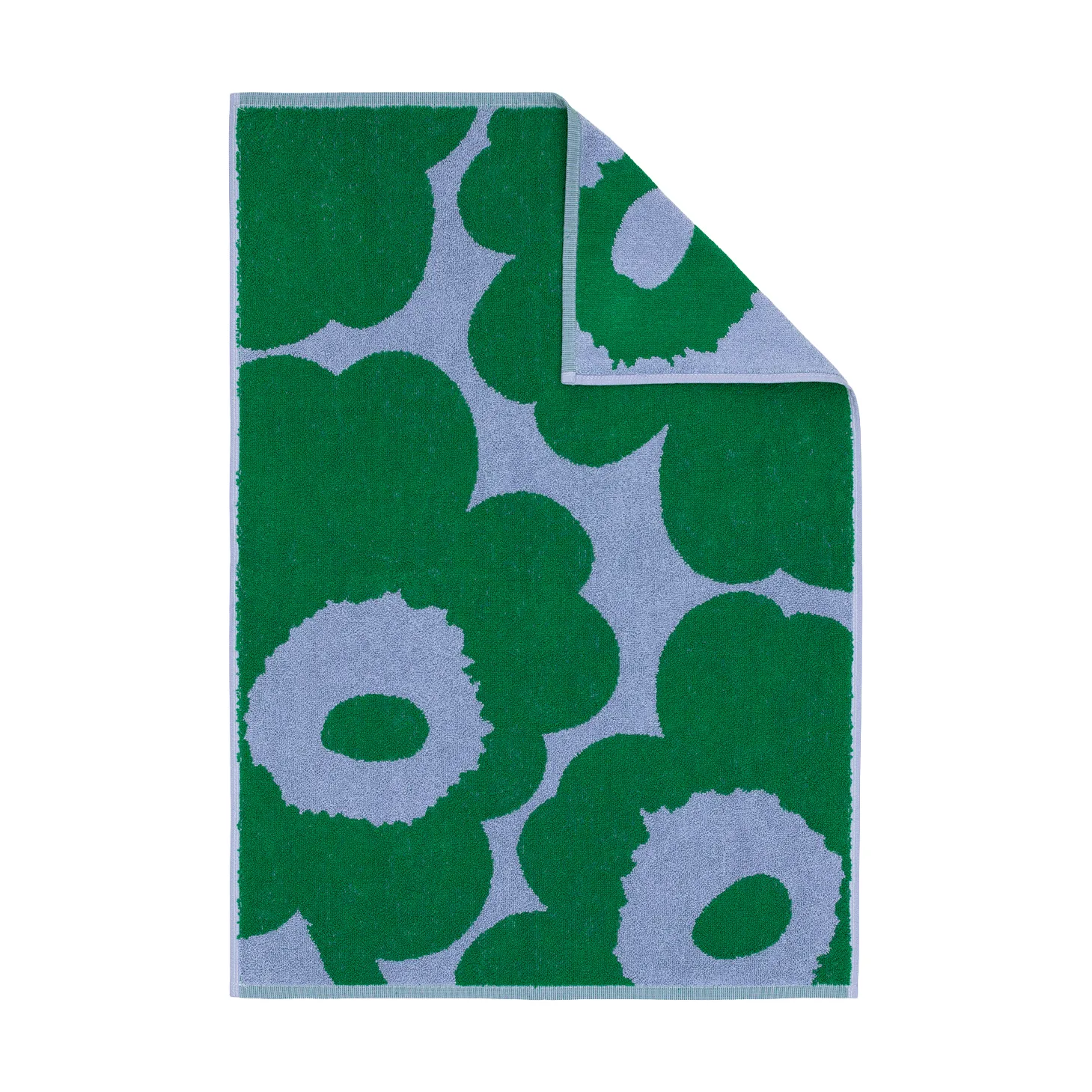 Unikko towel 50x70 cm, Light blue-green Marimekko