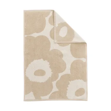Unikko towel 50x70 cm - Off white-linen - Marimekko