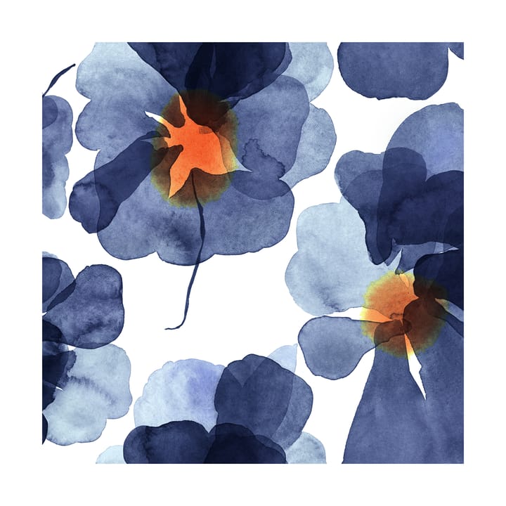 Valsso napkin 33x33 cm 20-pack - Blue - Marimekko