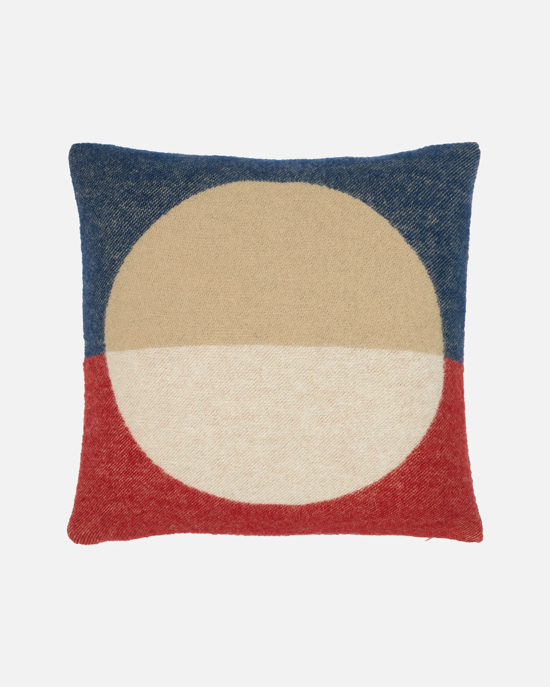 Viitta pillowcase wool 50x50 cm, Red-blue-beige Marimekko
