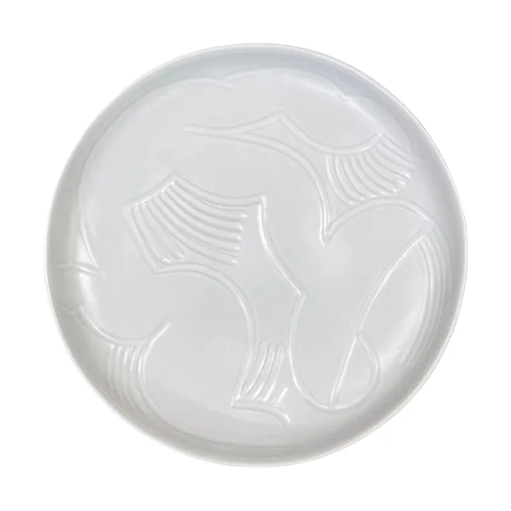 Vildmo plate Ø32 cm - Terra-white - Marimekko