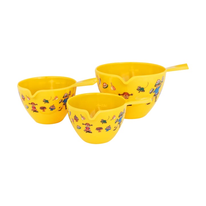 Pippi Baking Measuring bowls, Yellow Martinex