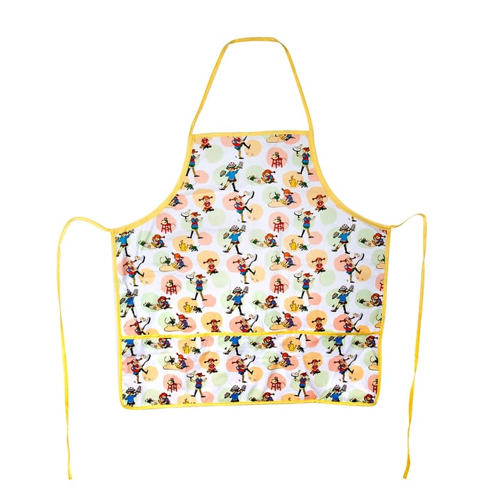 Pippi Longstocking cotton apron 70x70 cm, Pastel Martinex