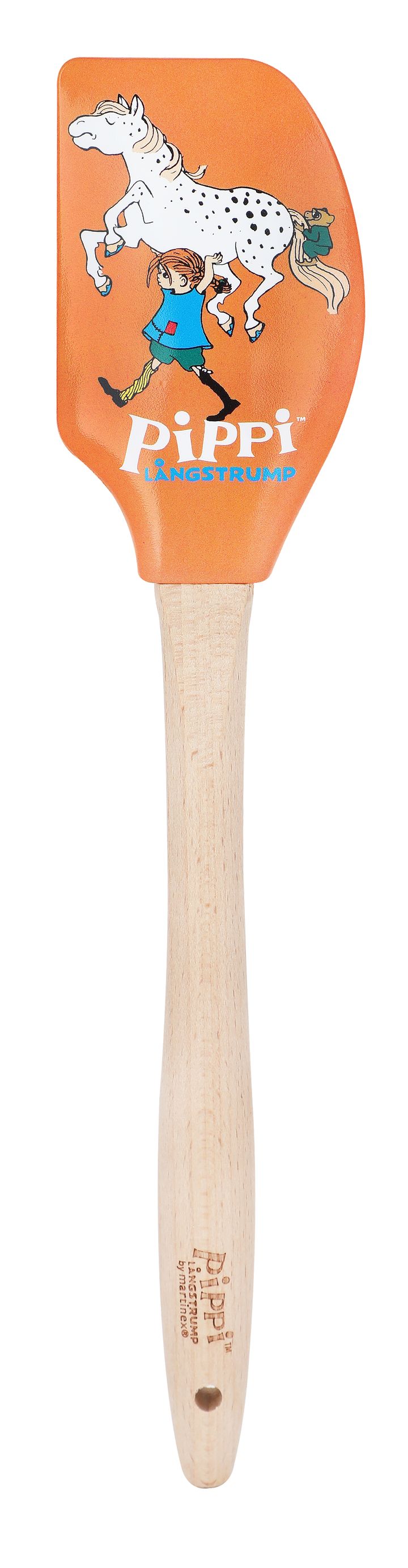 Pippi Longstocking spatula M - Orange - Martinex