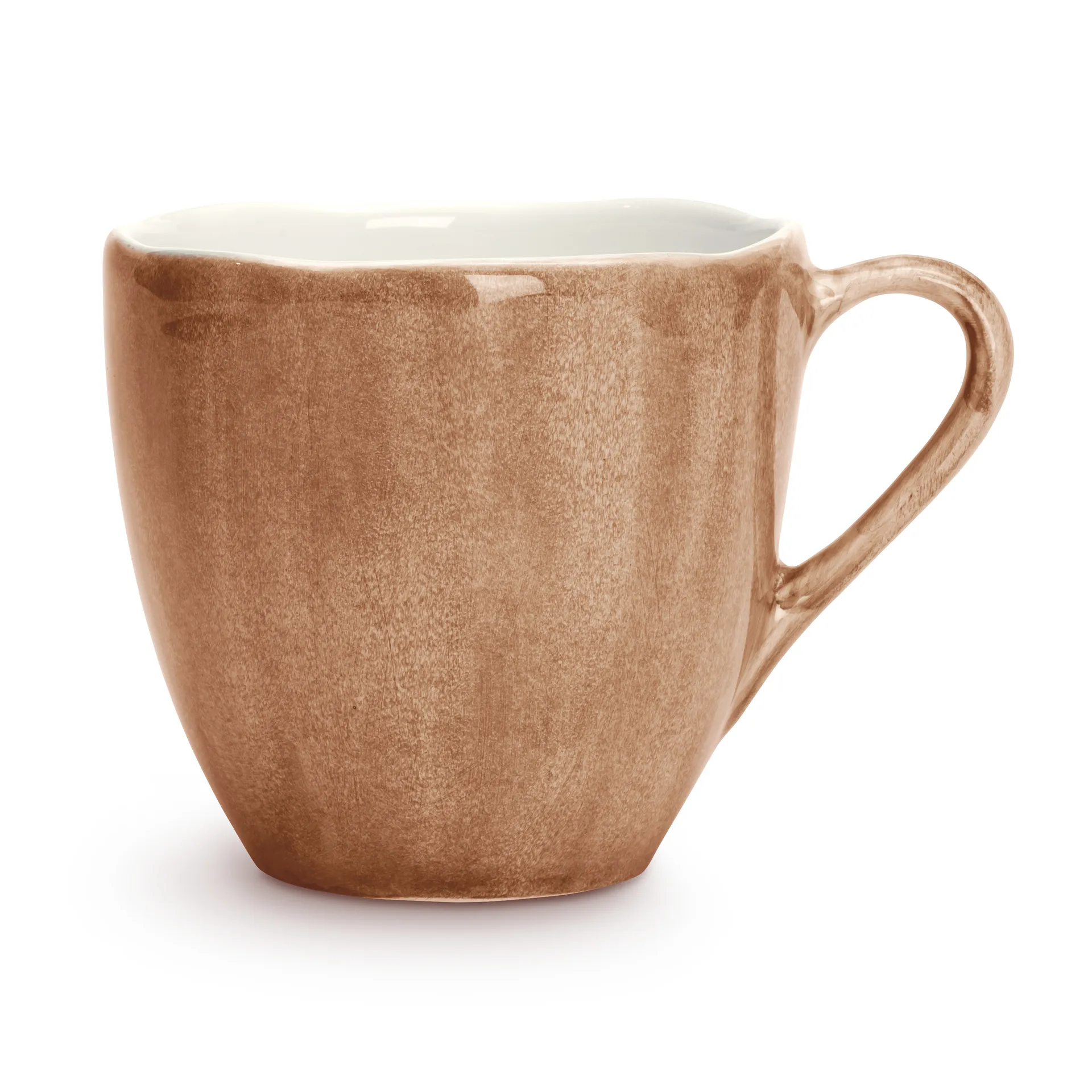 Basic organic mug 60 cl, cinnamon Mateus