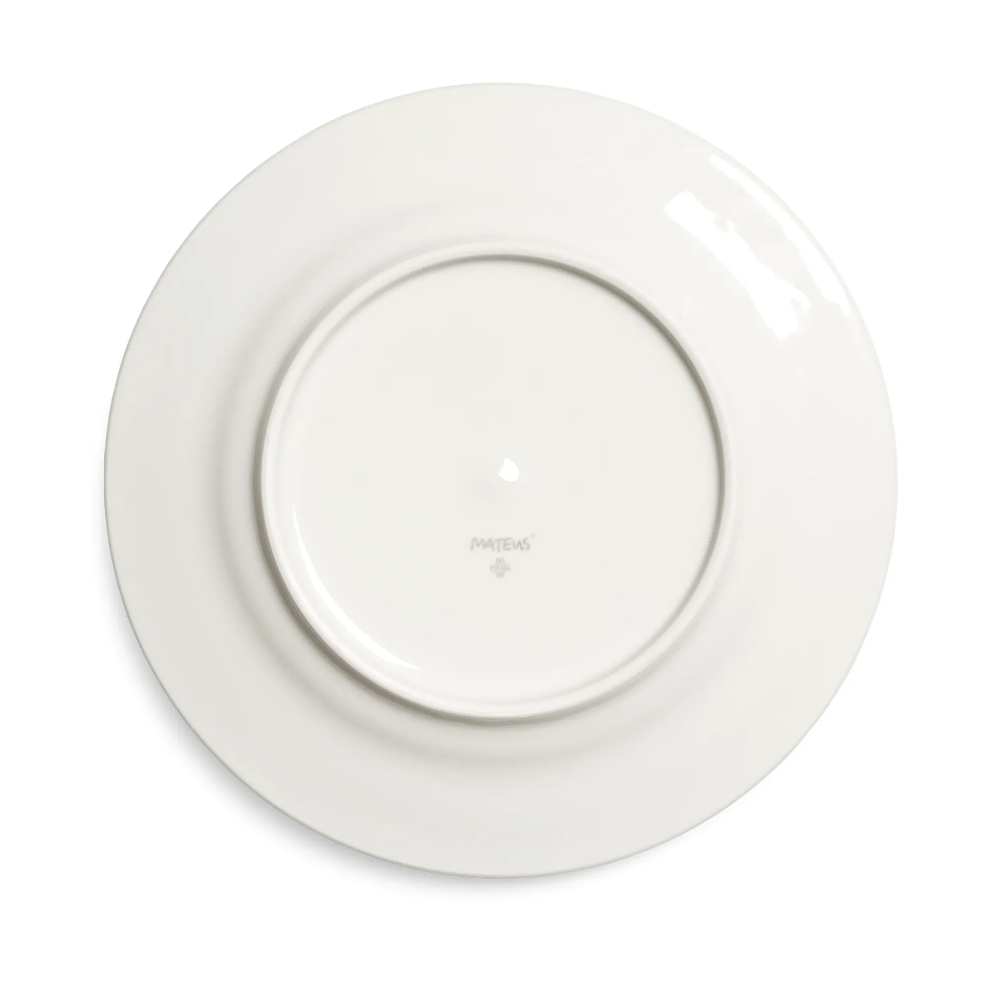 Basic plate 25 cm, Forest green Mateus